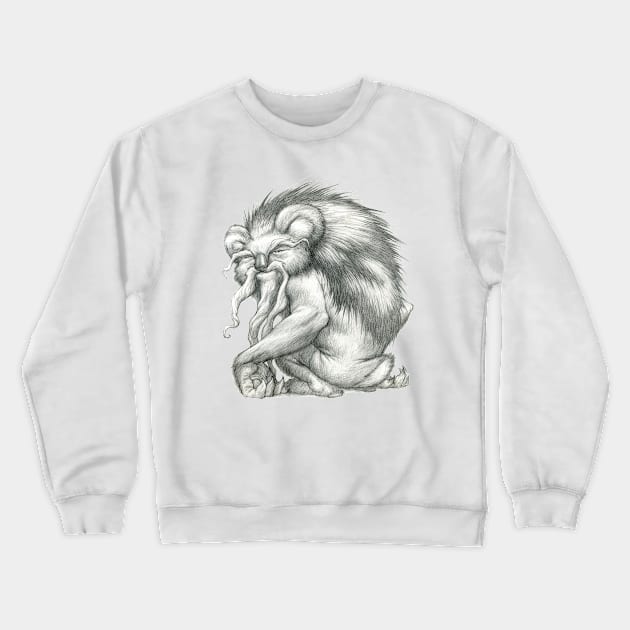 The Eastern Mustached Koalapine Crewneck Sweatshirt by gregorytitus